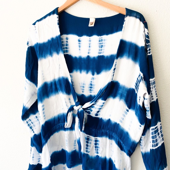 RAGA tie dyed beach romper - Picture 2 of 7